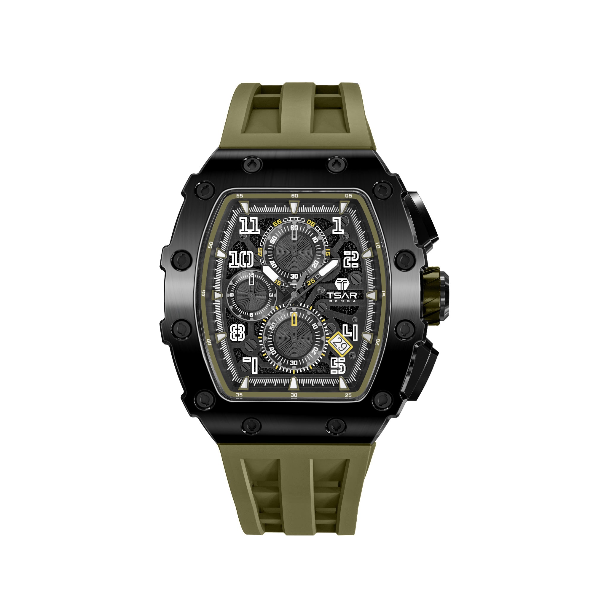 Elemental Series – Takvim Fonksiyonlu Çelik Saat TB8204Q