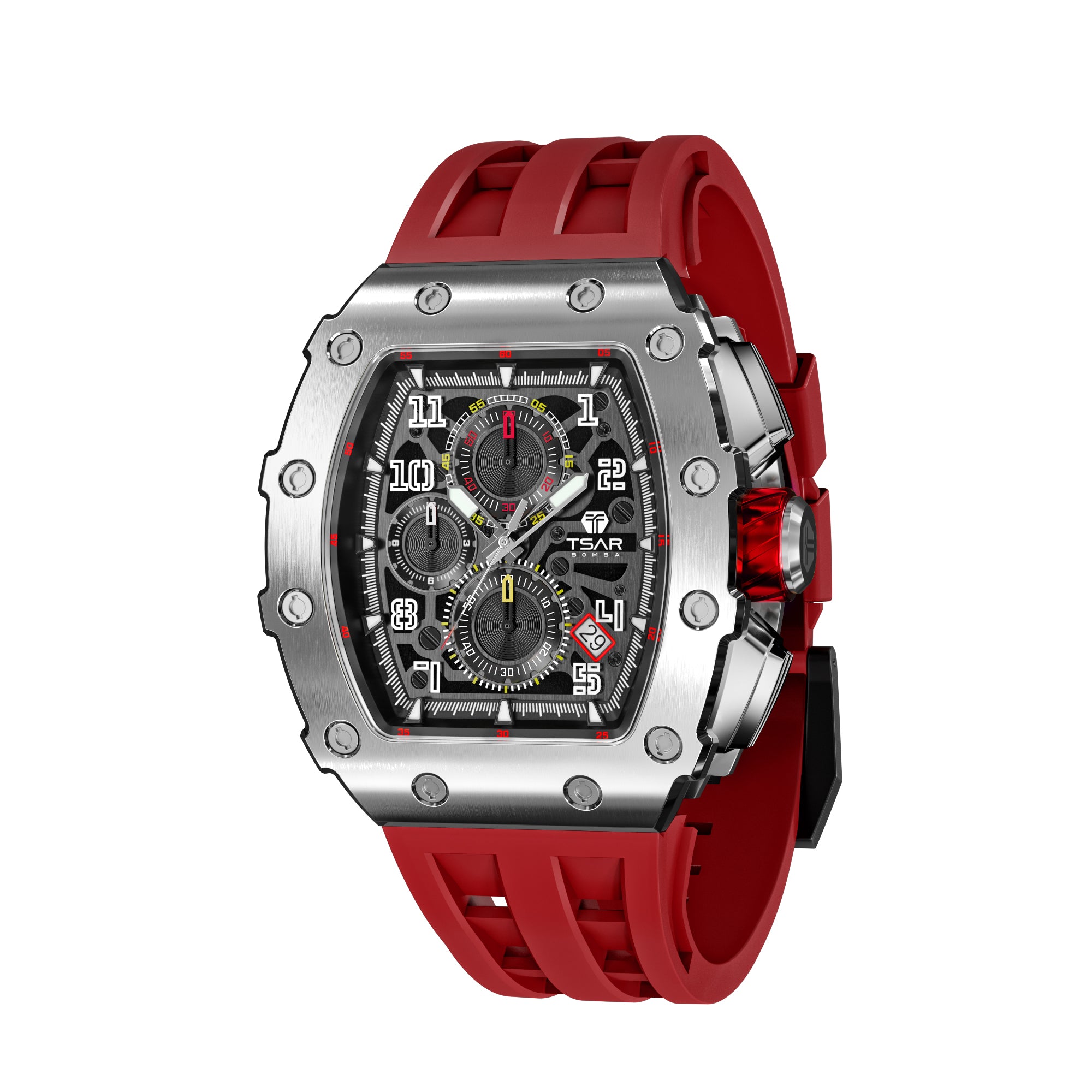 Elemental Series – Takvim Fonksiyonlu Çelik Saat TB8204Q