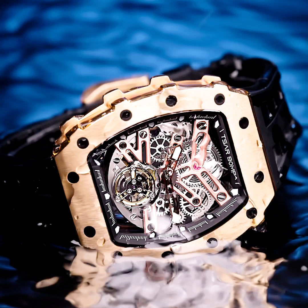 Elemental Serisi – Çelik Otomatik Saat TB8208A