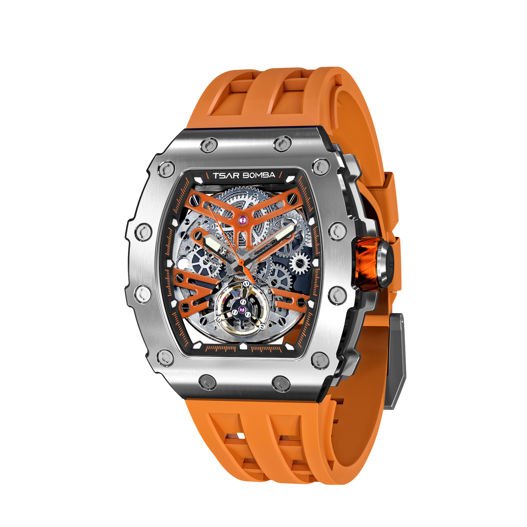 Elemental Serisi – Çelik Otomatik Saat TB8208A