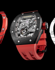 Atomic Serisi – Değiştirilebilir Otomatik Saat Kombinasyonu Karbon Fiber