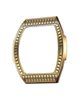 Atomic Serisi Kare Kesim Zirkon Taşlı Bezel