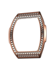 Atomic Serisi Kare Kesim Zirkon Taşlı Bezel