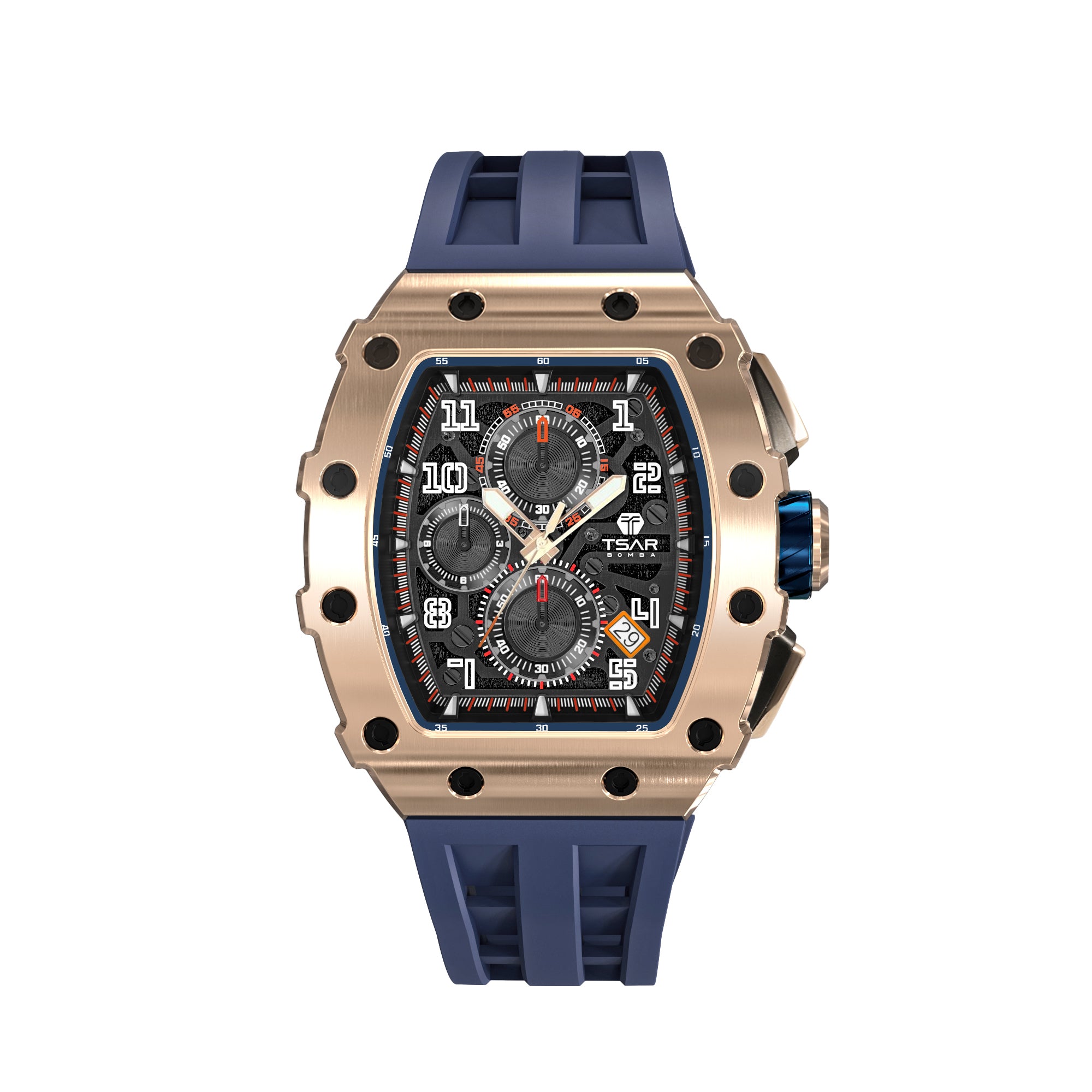 Elemental Series – Takvim Fonksiyonlu Çelik Saat TB8204Q