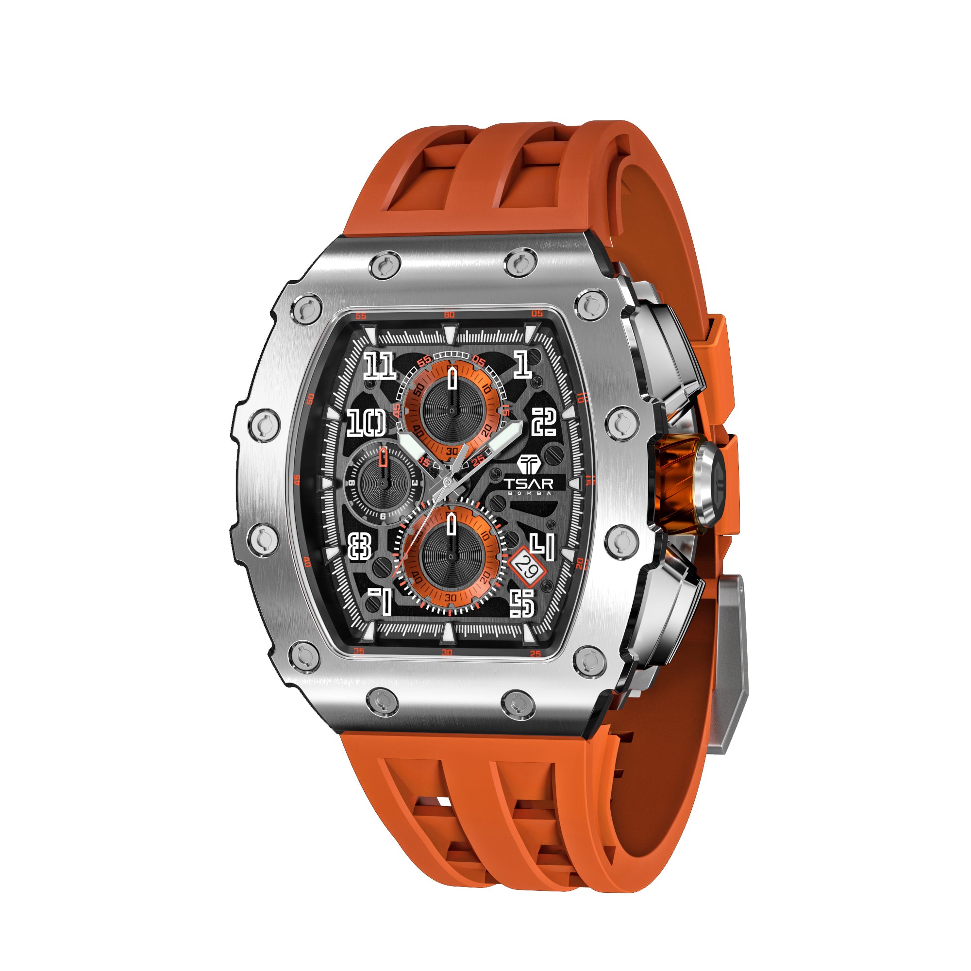 Elemental Series – Takvim Fonksiyonlu Çelik Saat TB8204Q
