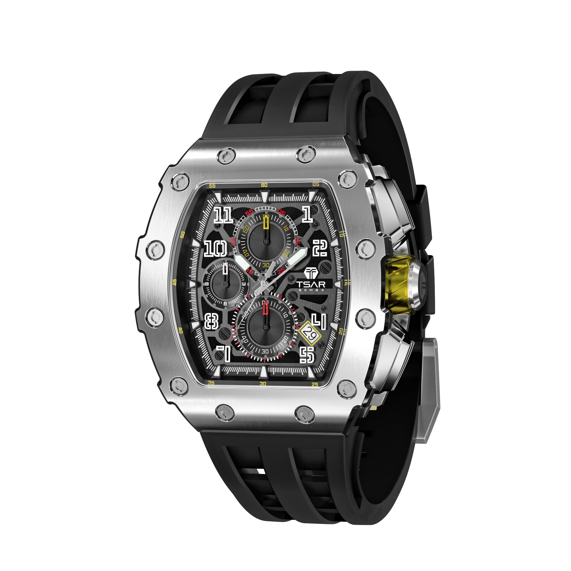 Elemental Series – Takvim Fonksiyonlu Çelik Saat TB8204Q