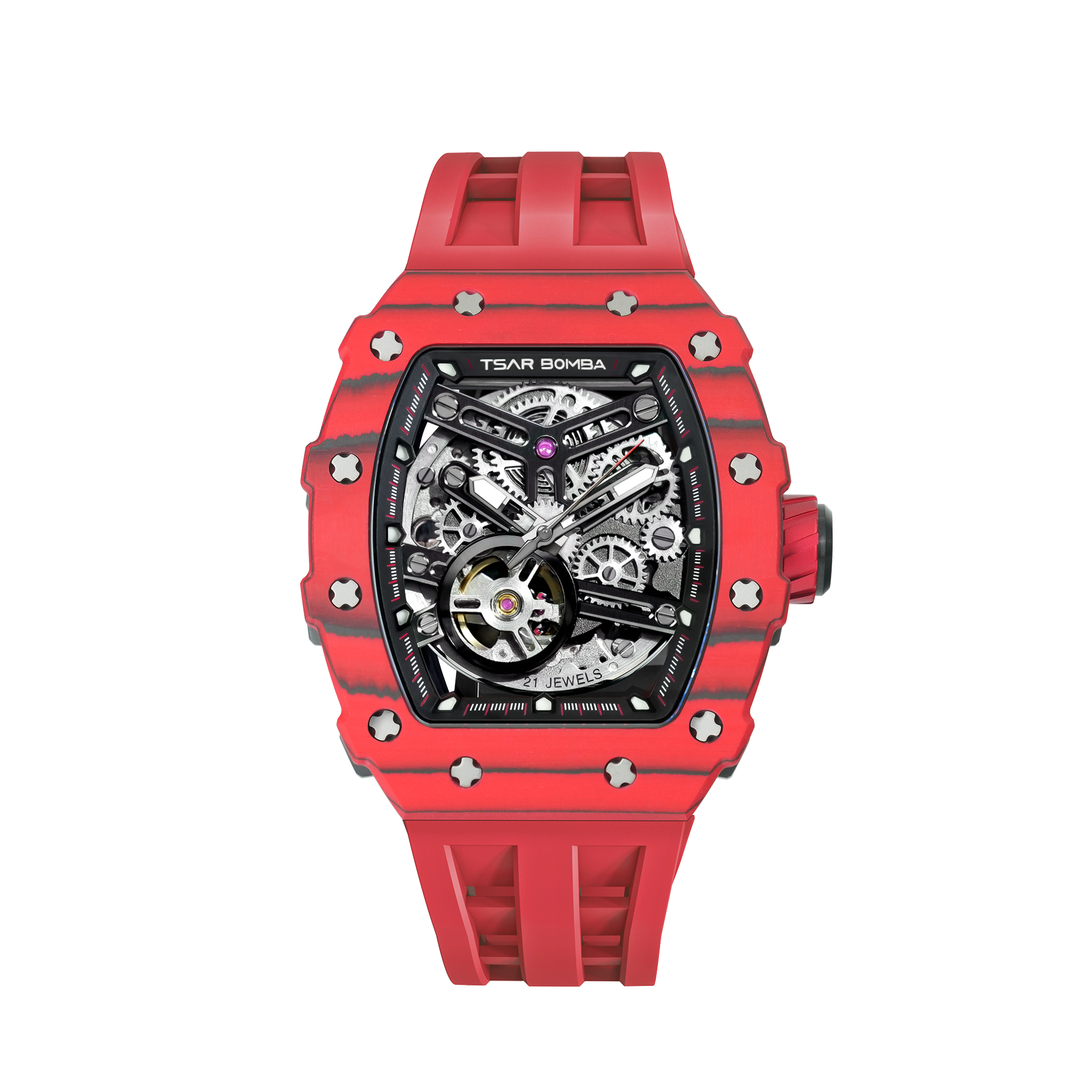 Elemental Serisi – Karbon Fiber Otomatik Saat TB8208CF