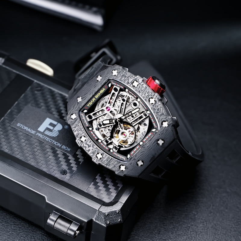 Elemental Serisi – Karbon Fiber Otomatik Saat TB8208CF