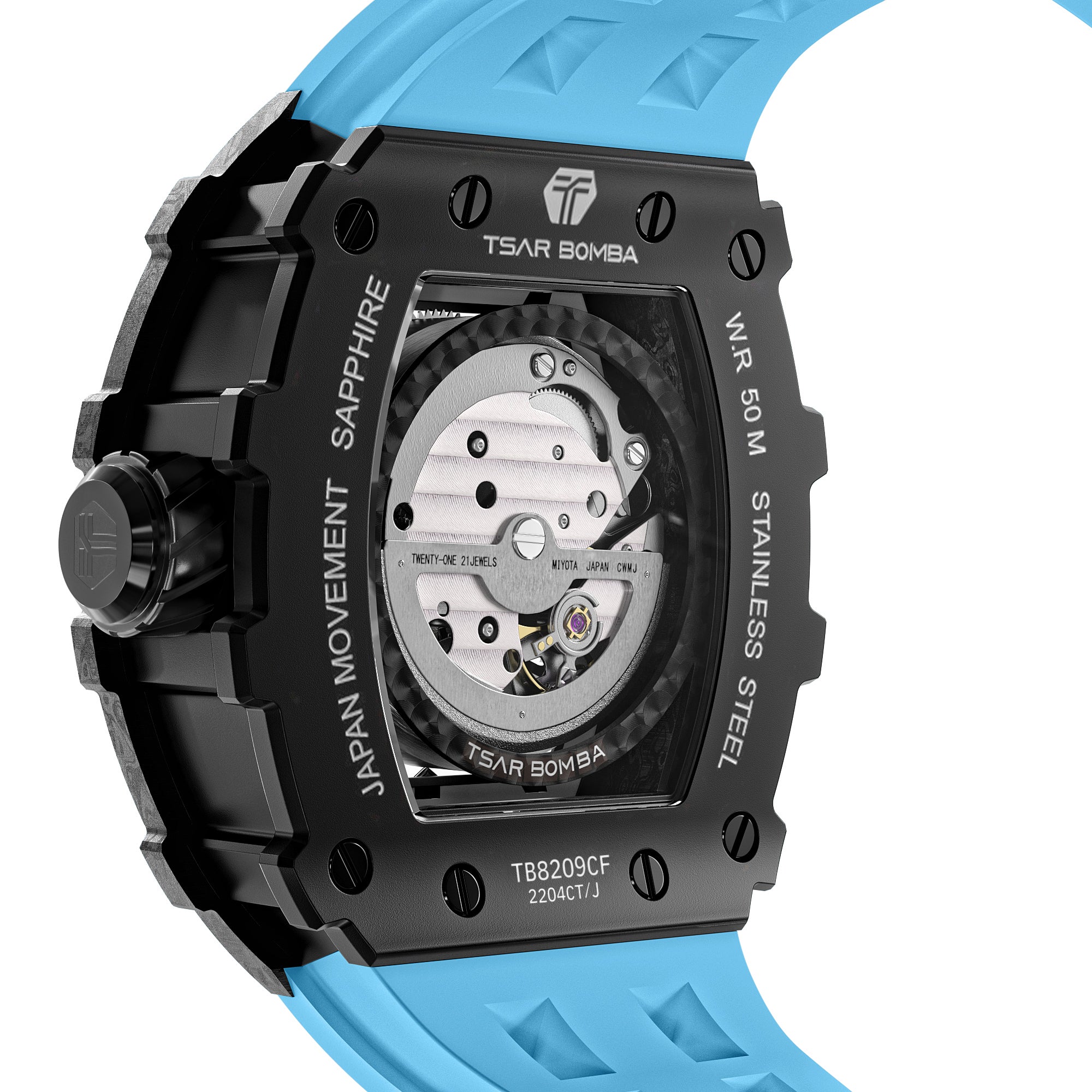 Elemental Serisi – Karbon Fiber Otomatik Saat TB8209CF