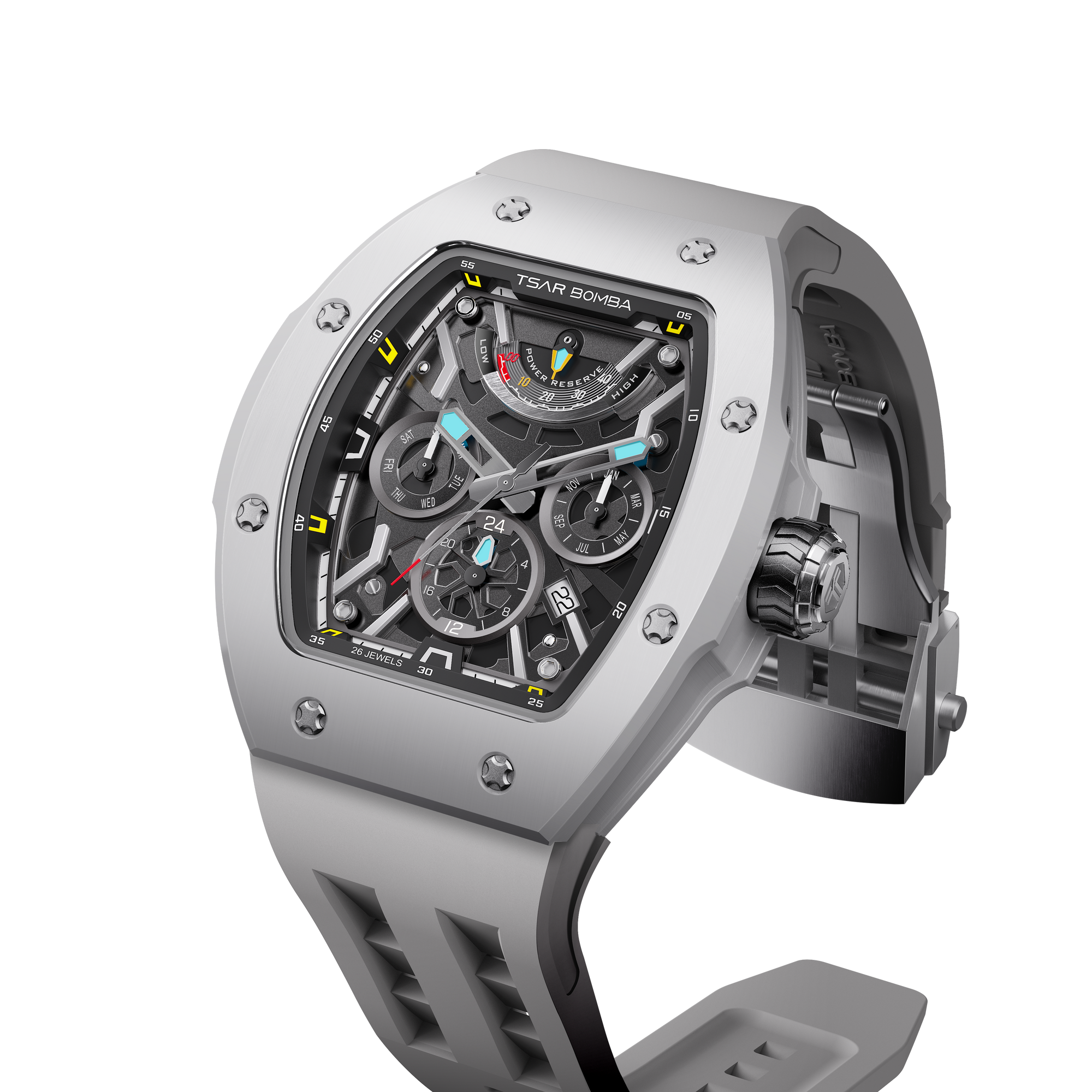 Atomic Serisi - Seramik Otomatik Saat TB8222C-04