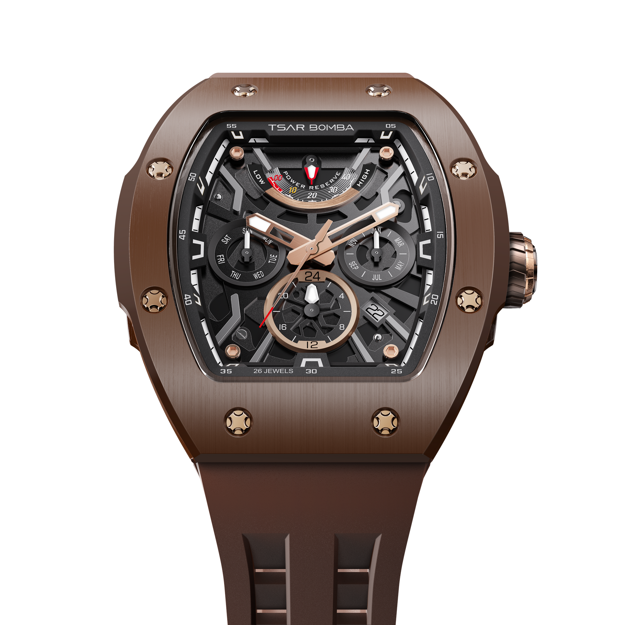 Atomic Serisi - Seramik Otomatik Saat TB8222C-05
