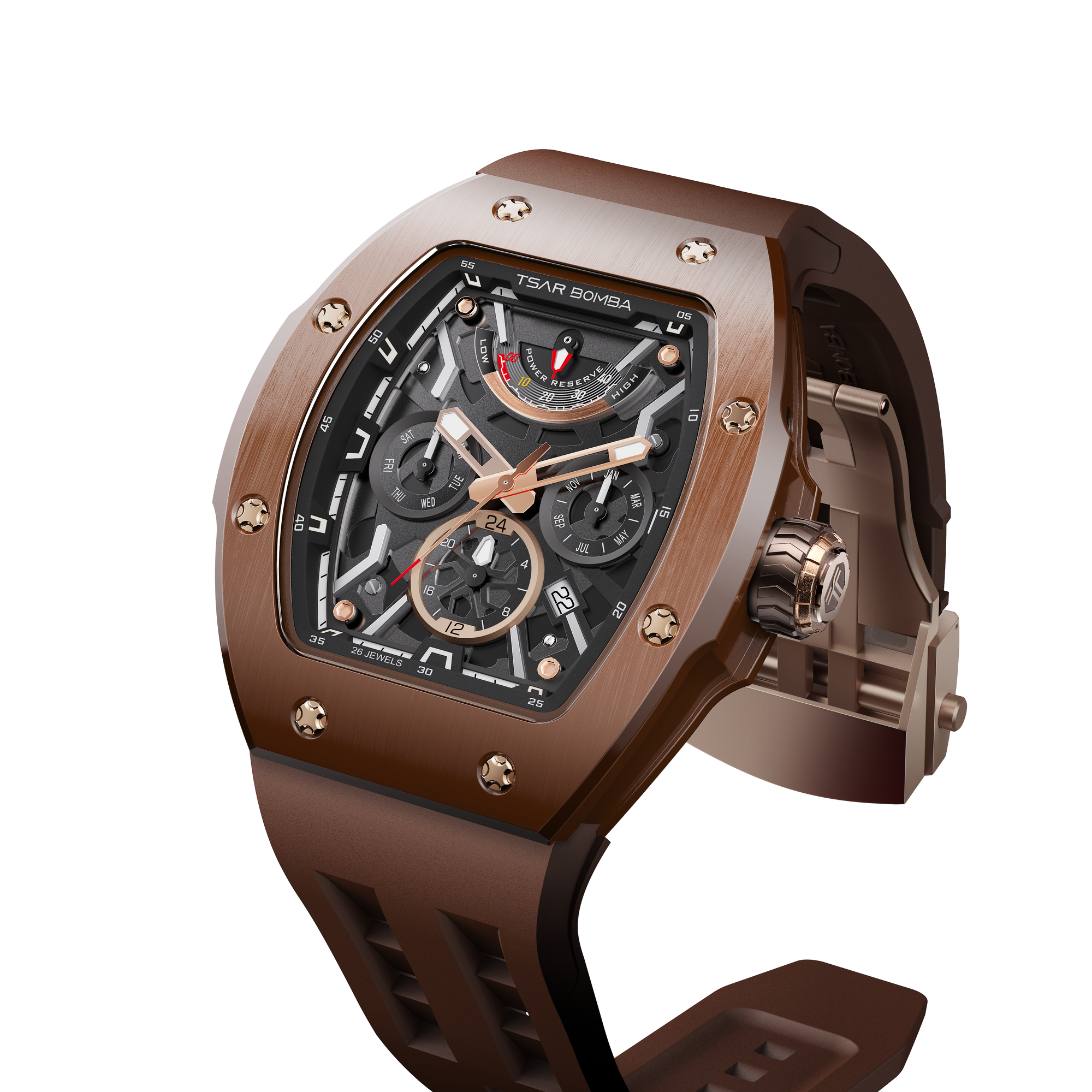 Atomic Serisi - Seramik Otomatik Saat TB8222C-05