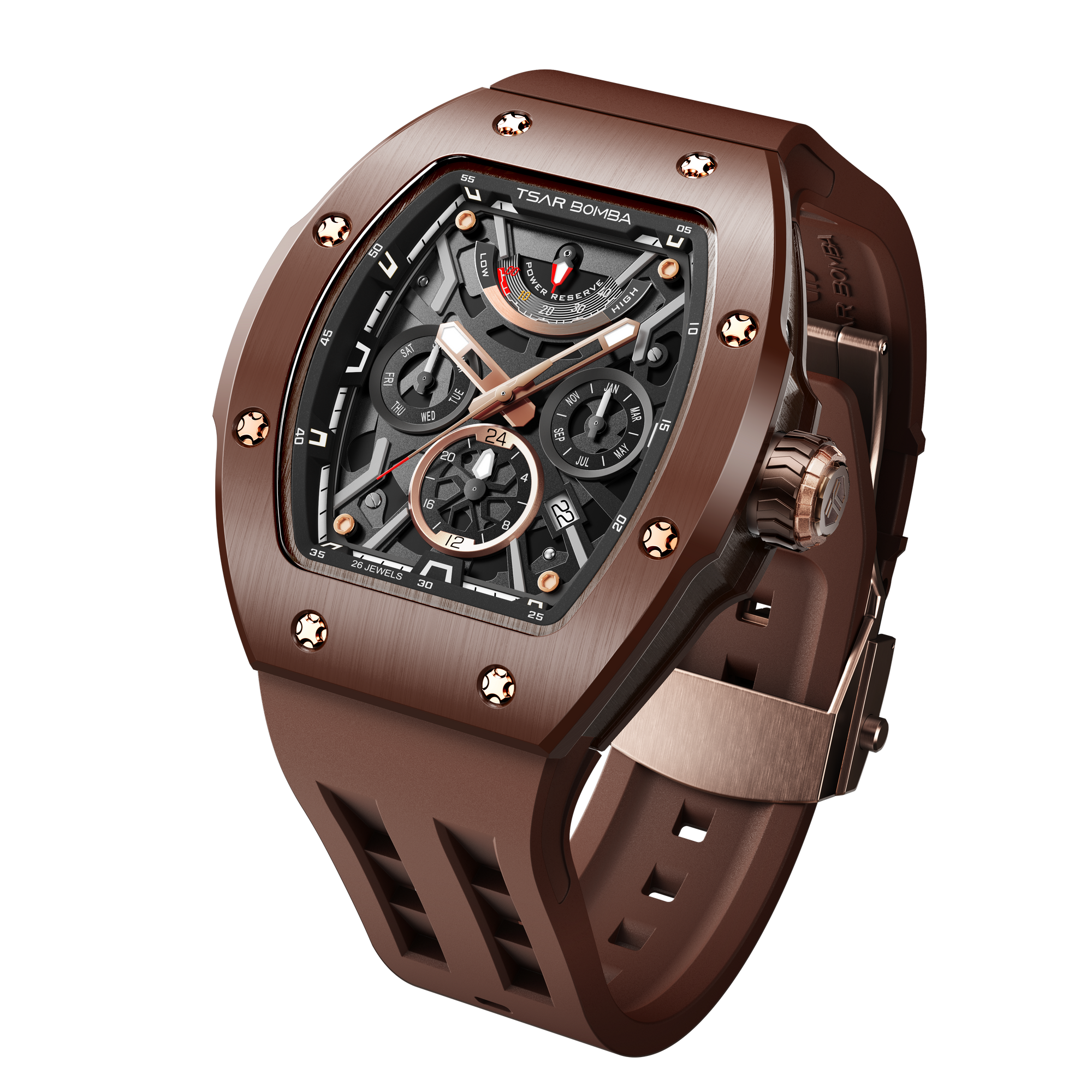 Atomic Serisi - Seramik Otomatik Saat TB8222C-05