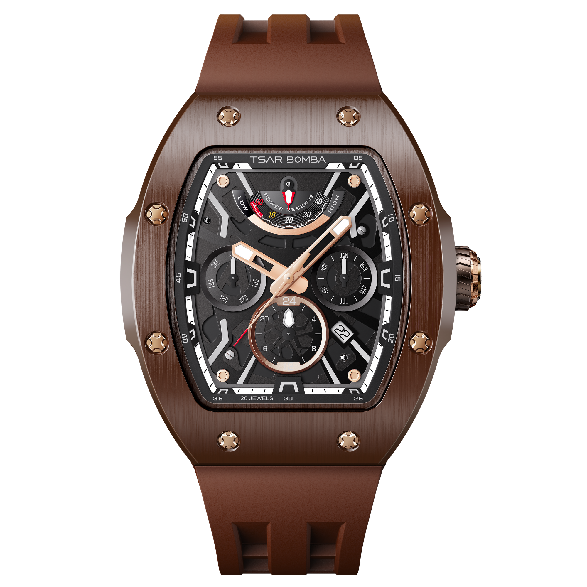 Atomic Serisi - Seramik Otomatik Saat TB8222C-05
