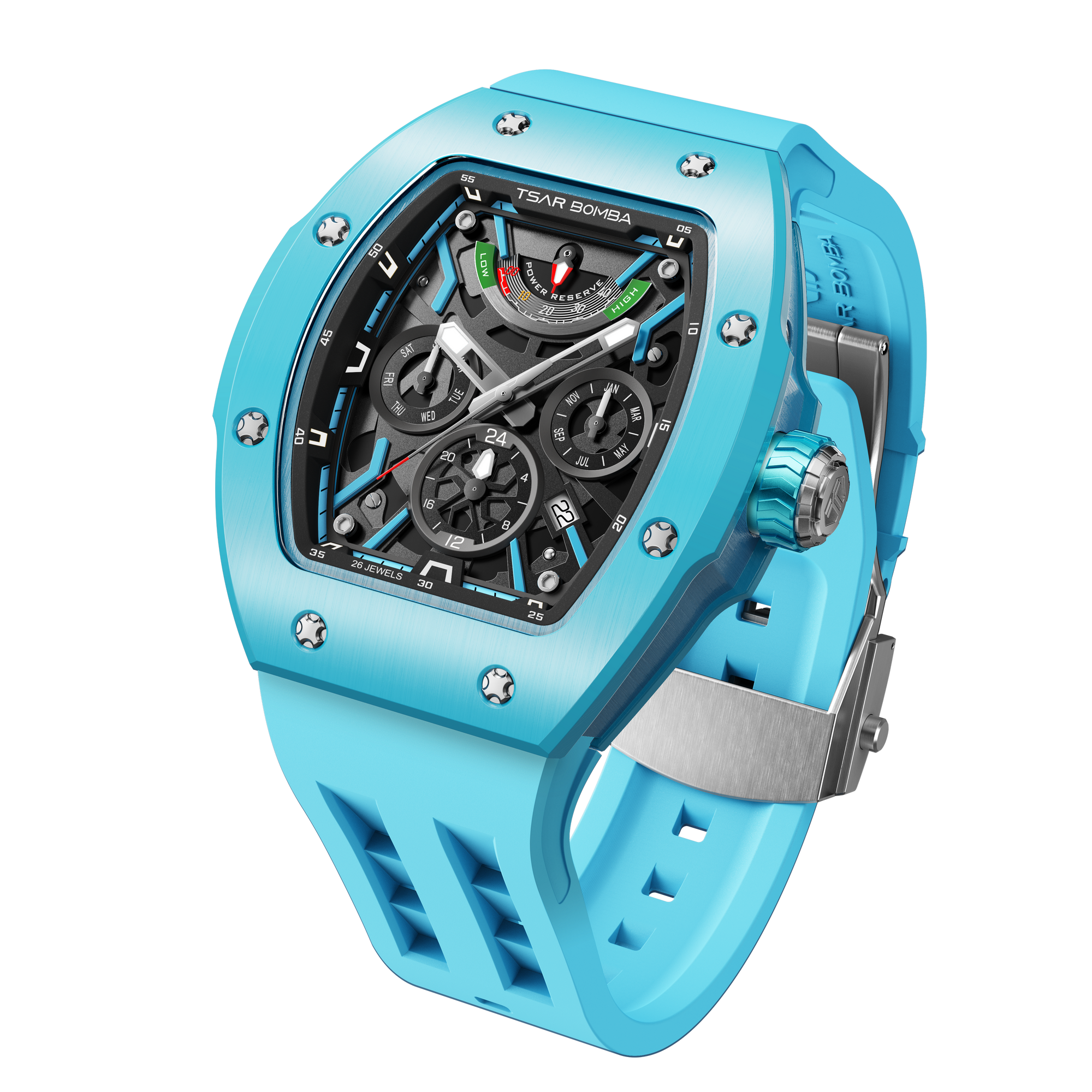Atomic Serisi - Seramik Otomatik Saat TB8222C-02