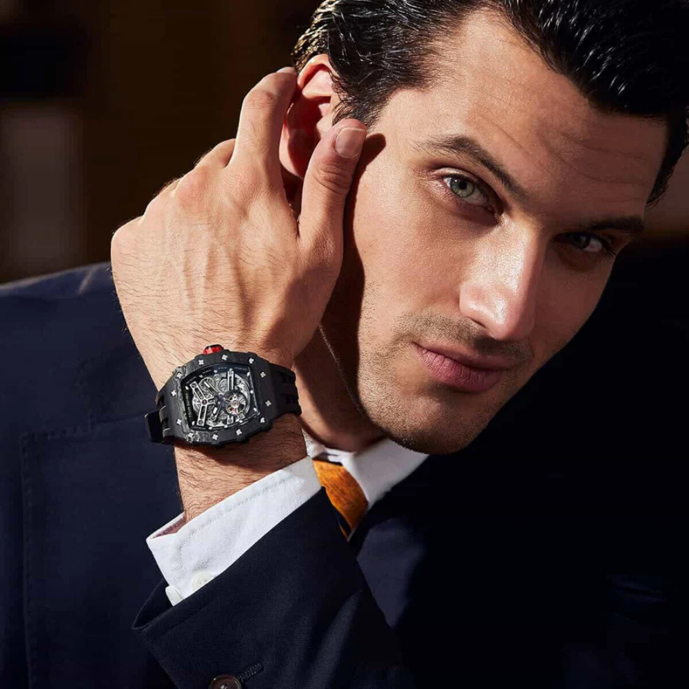 Elemental Serisi – Karbon Fiber Otomatik Saat TB8208CF