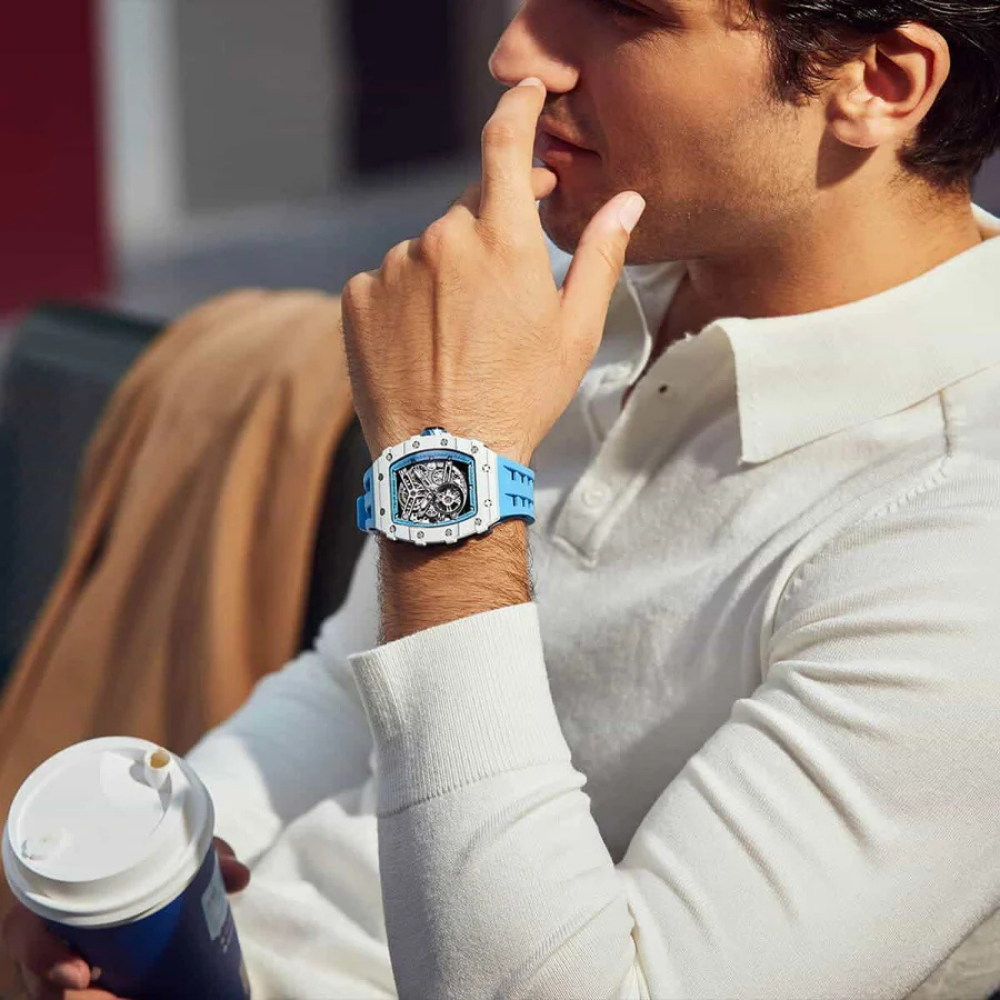 Elemental Serisi – Karbon Fiber Otomatik Saat TB8208CF