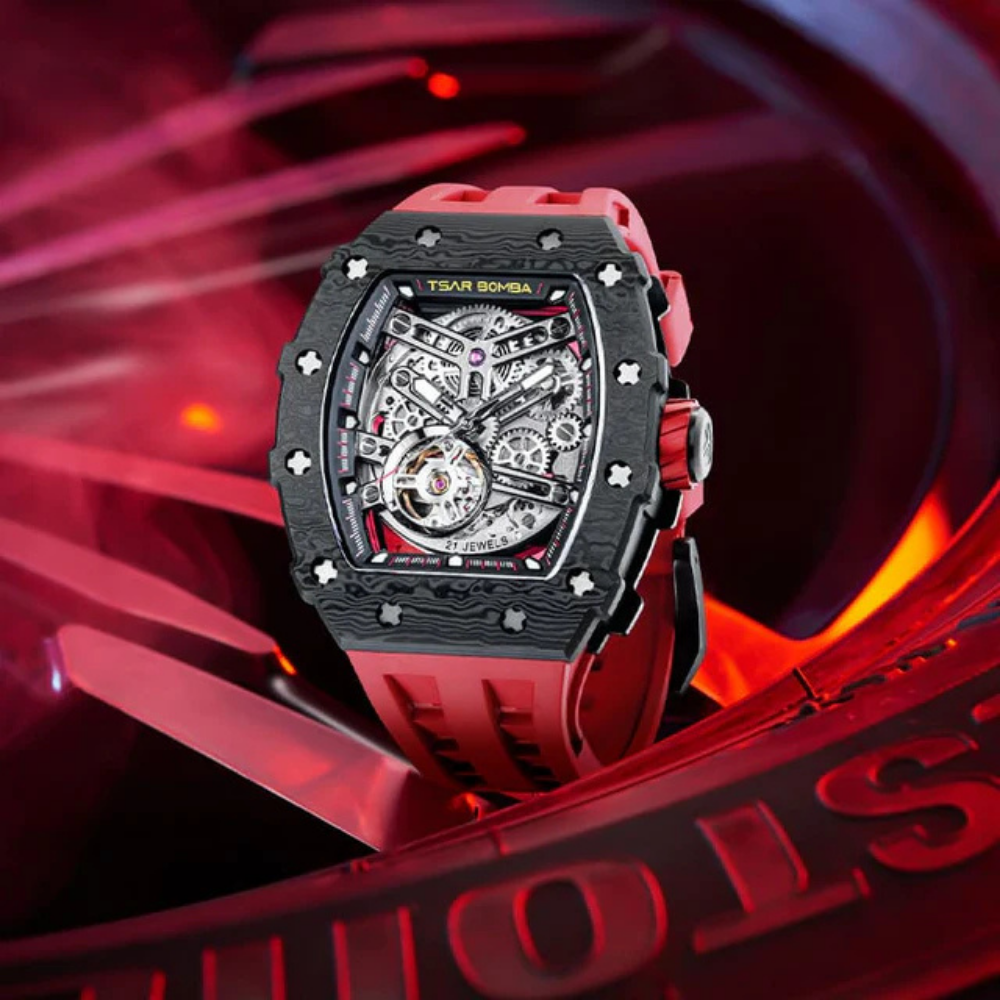 Elemental Serisi – Karbon Fiber Otomatik Saat TB8208CF