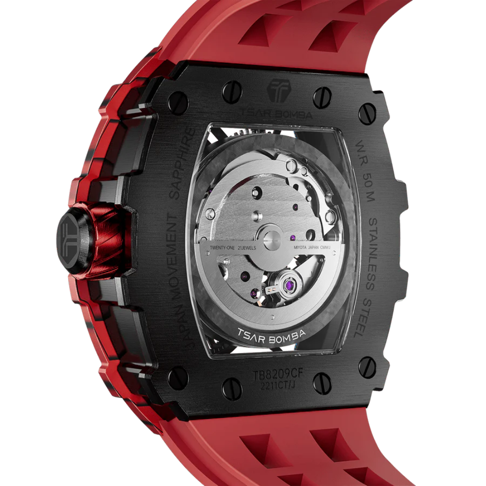 Elemental Serisi – Karbon Fiber Otomatik Saat TB8209CF