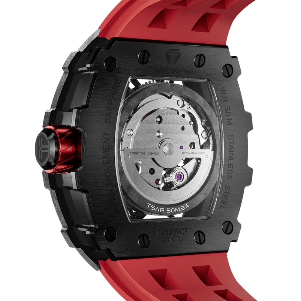 Elemental Serisi – Karbon Fiber Otomatik Saat TB8209CF