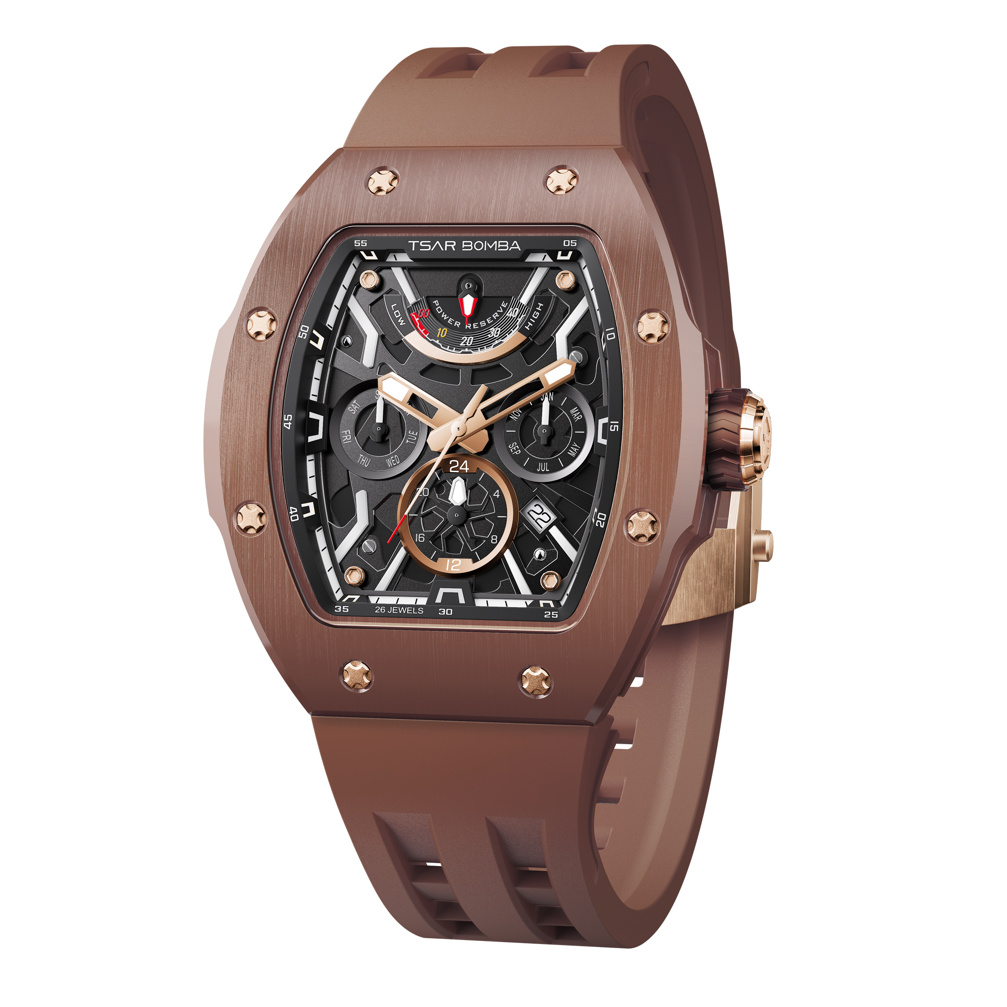 Atomic Serisi - Seramik Otomatik Saat TB8222C-05